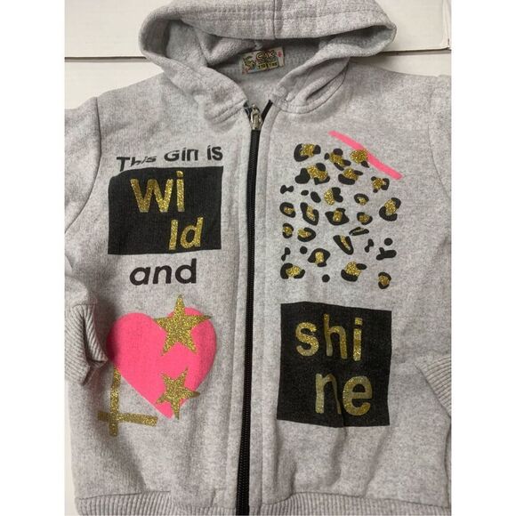 Girls Colorblock Full zip Hoodie - Picture 2 of 3